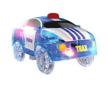 Cargar imagen en el visor de la galería, Twister Tracks 221 (11 feet) Neon Glow Track + 1 Car