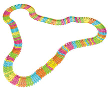 Cargar imagen en el visor de la galería, Twister Tracks 221 (11 feet) Neon Glow Track + 1 Car